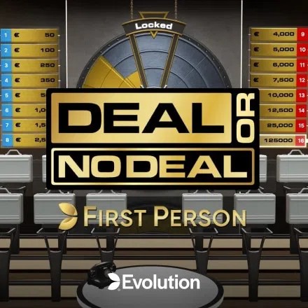 First Person Deal or No Deal – slot by Evolution, featured at circuscasino-be.com