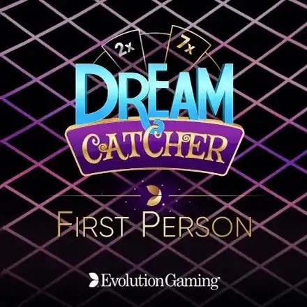 First Person Dream Catcher slot visual from Evolution available on circuscasino-be.com