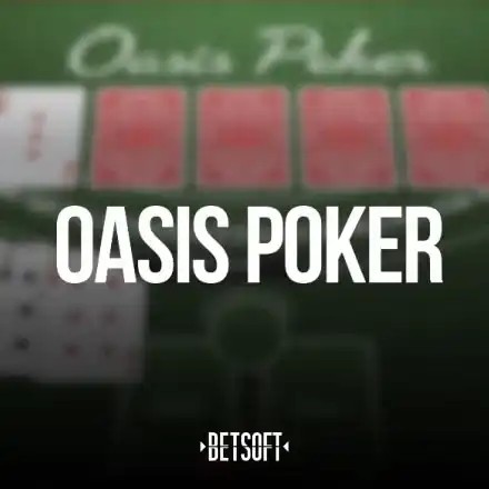 Oasis Poker casino game by Betsoft Gaming – featured logo at Circus Casino