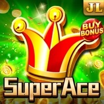 Super Ace online game logo by Jili Games on circuscasino-be.com